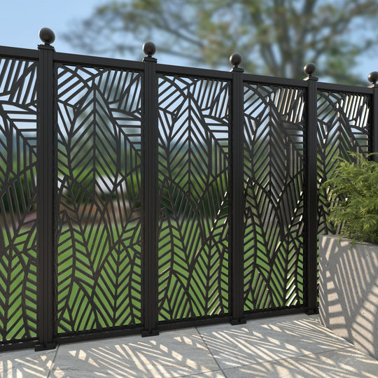 Habitat Decorative Fence - 60x180cm - with our aluminium posts