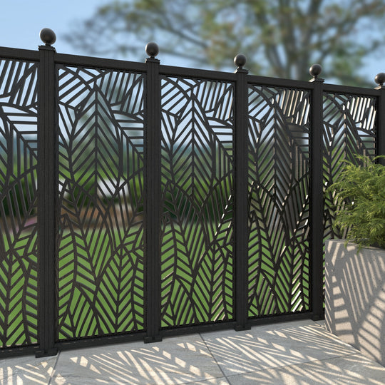 Habitat Decorative Fence - 60x180cm - with our composite posts