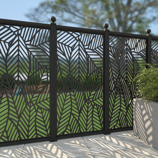 Habitat Decorative Fence - 90x180cm - with our composite posts