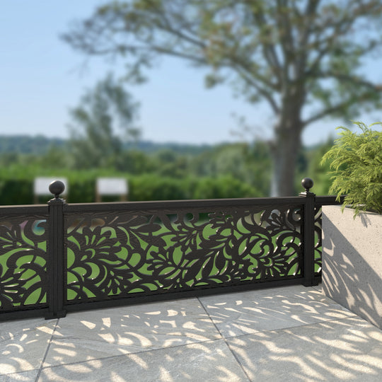 Heritage Decorative Fence - 180x60cm - with our composite posts