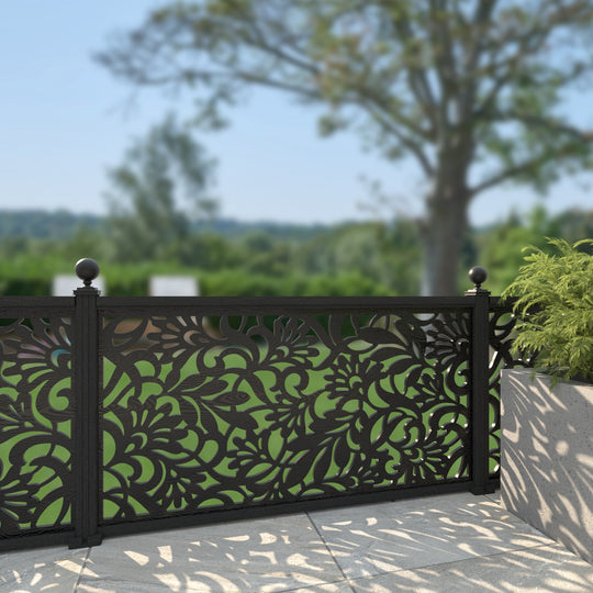 Heritage Decorative Fence - 180x90cm - with our composite posts