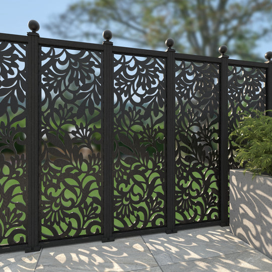 Heritage Decorative Fence - 60x180cm - with our composite posts