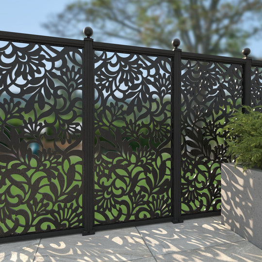 Heritage Decorative Fence - 90x180cm - with our composite posts