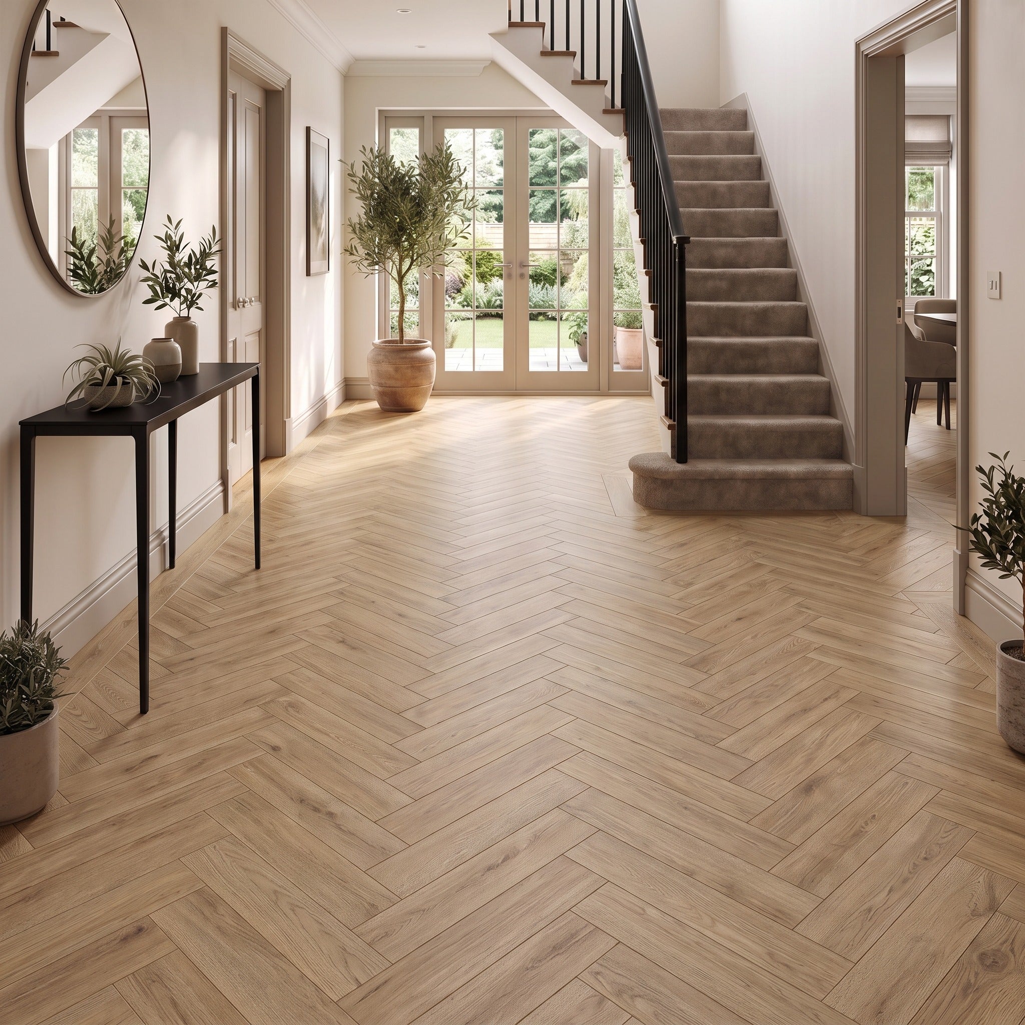 Biscuit Oak LVT Flooring