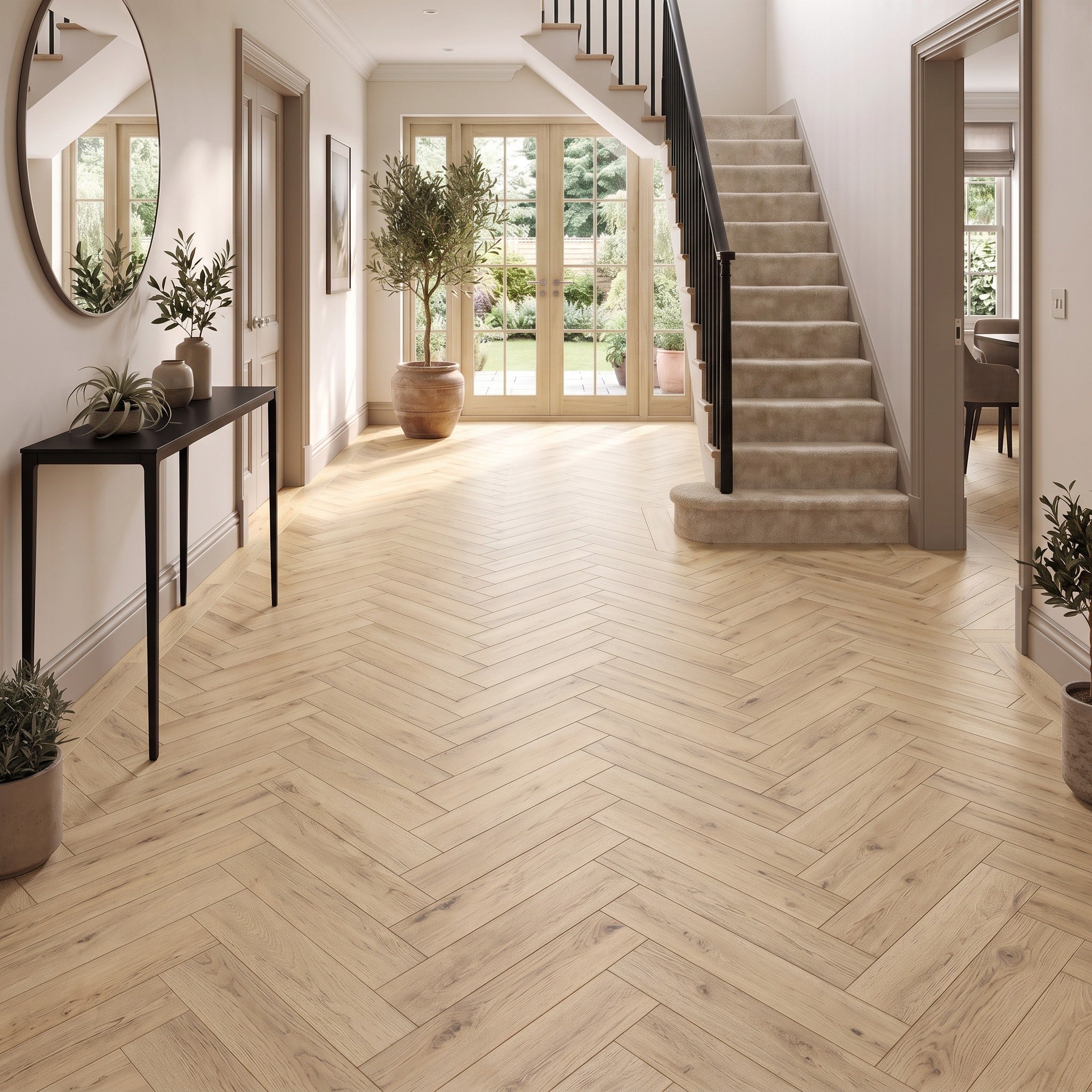 Blonde Oak LVT Flooring