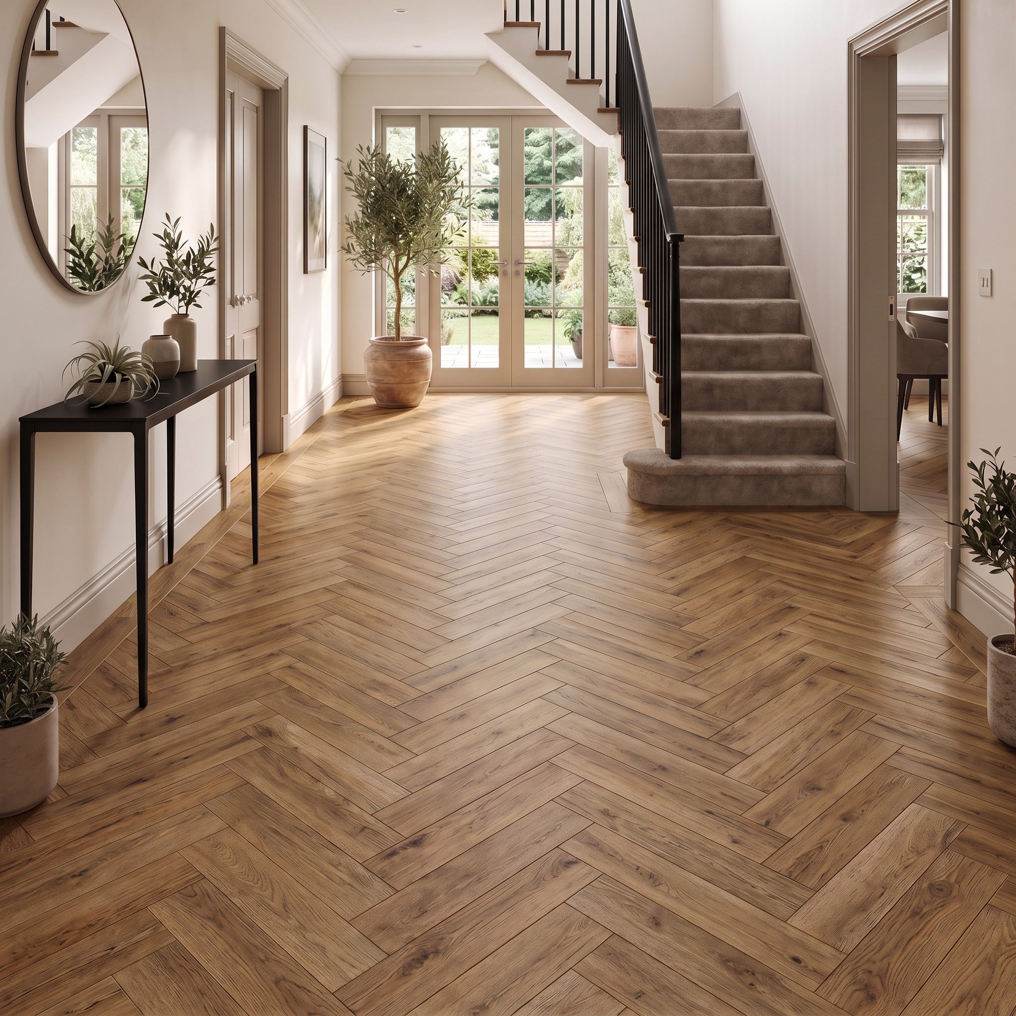 Caramel Oak LVT Flooring