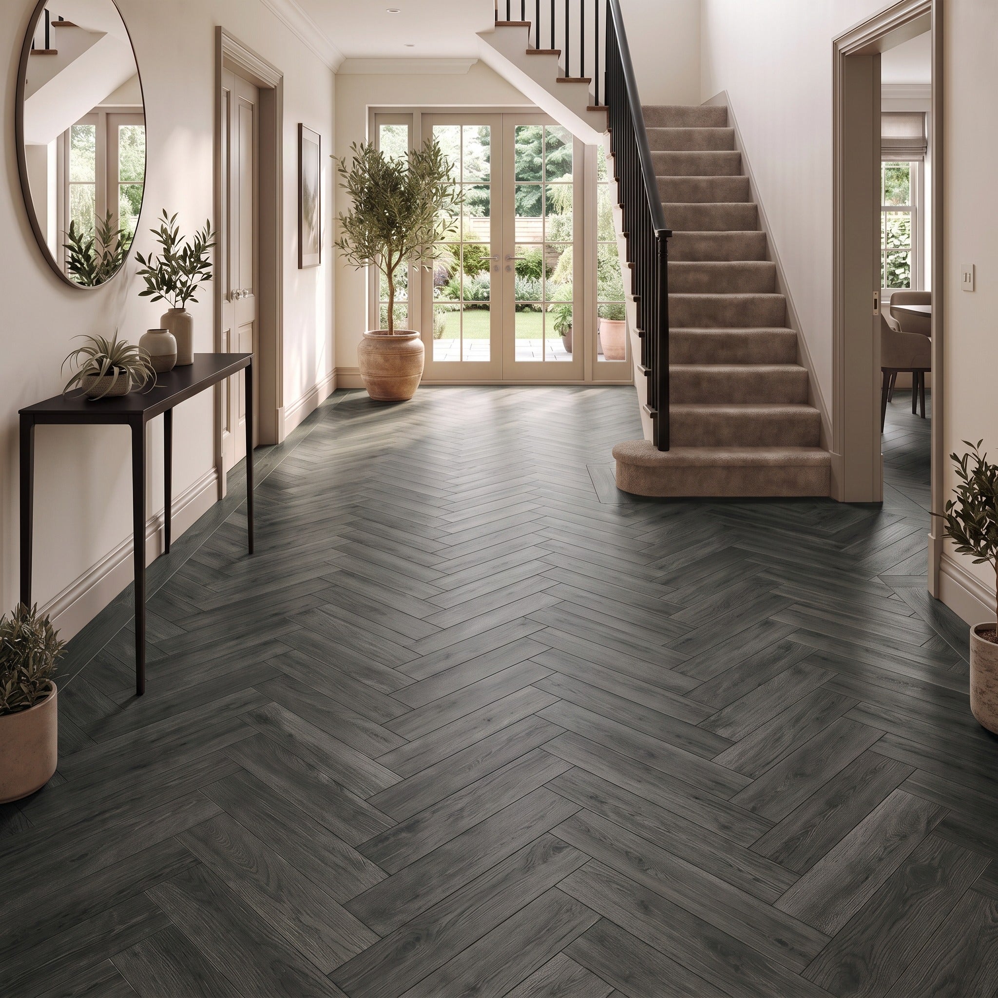 Graphite Oak LVT Flooring