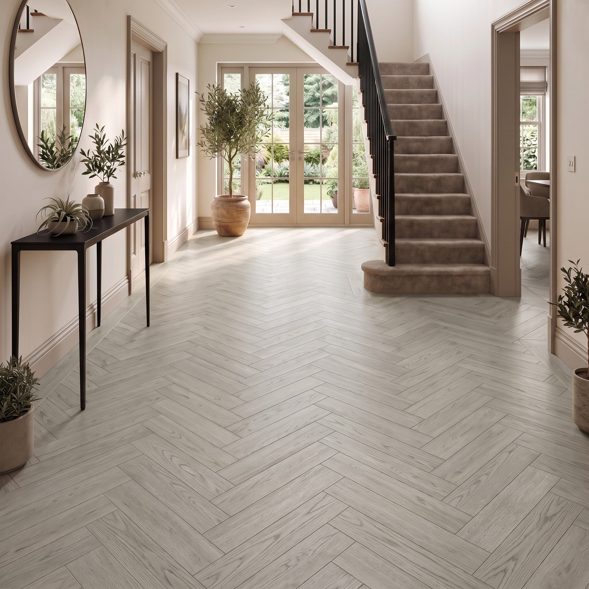 Limestone Oak LVT Flooring