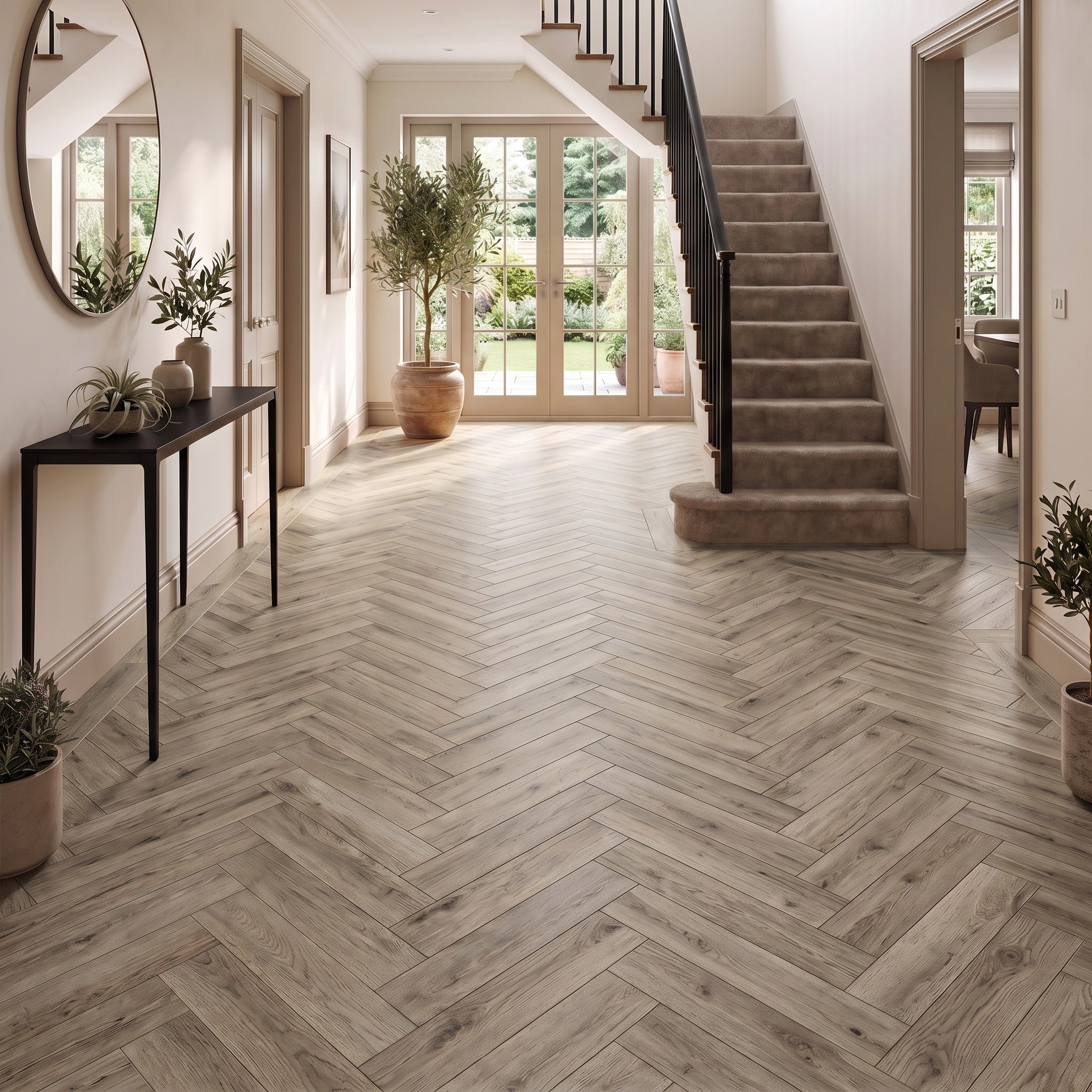 Weathered Oak LVT Flooring