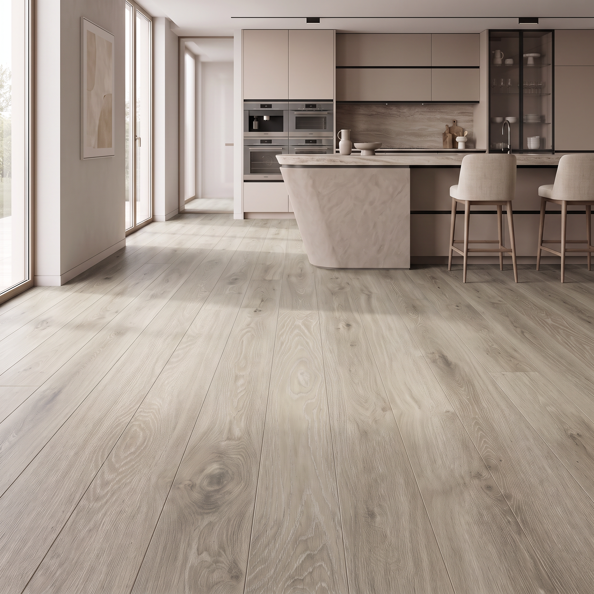 Porcelain Oak LVT Flooring