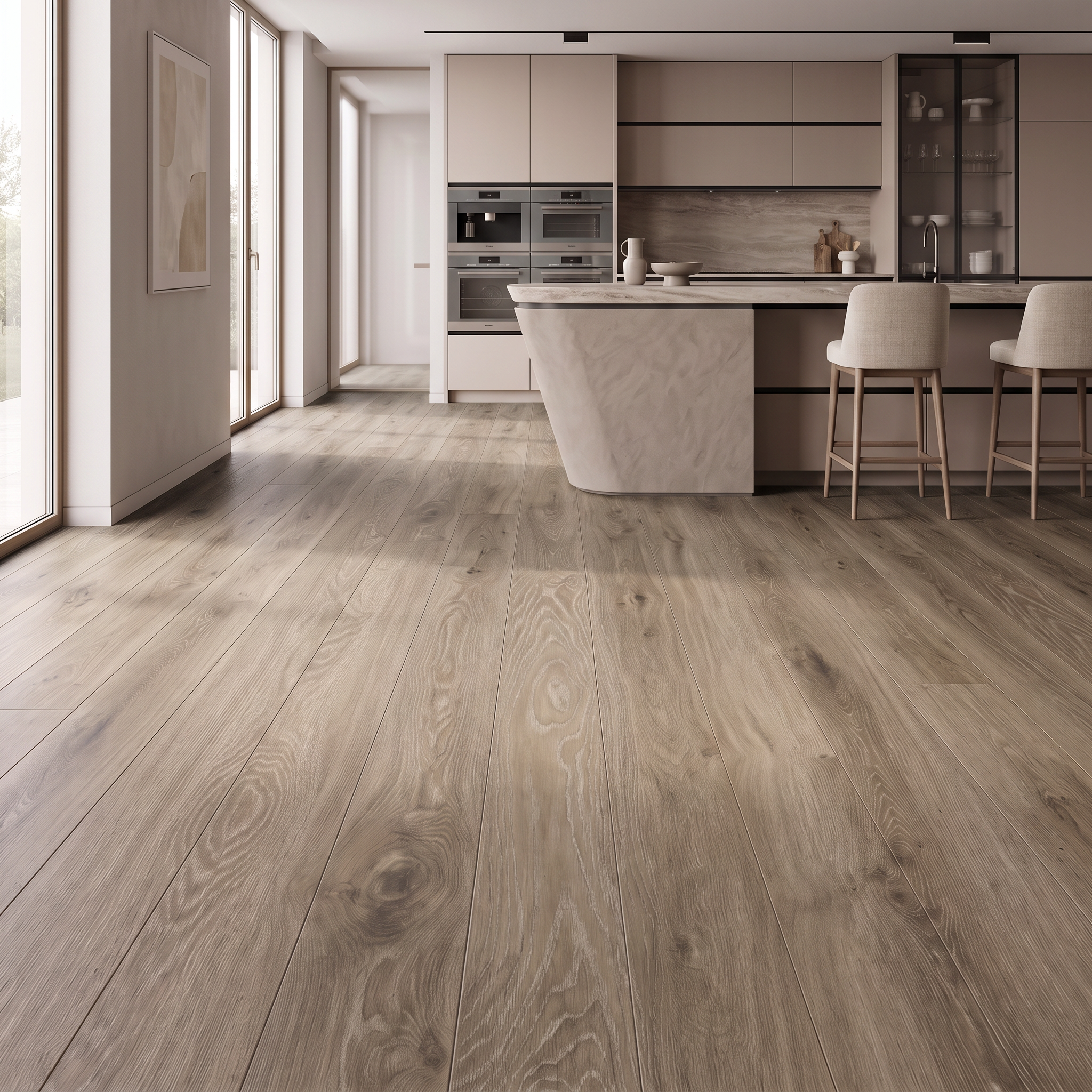 Weathered Oak LVT Flooring