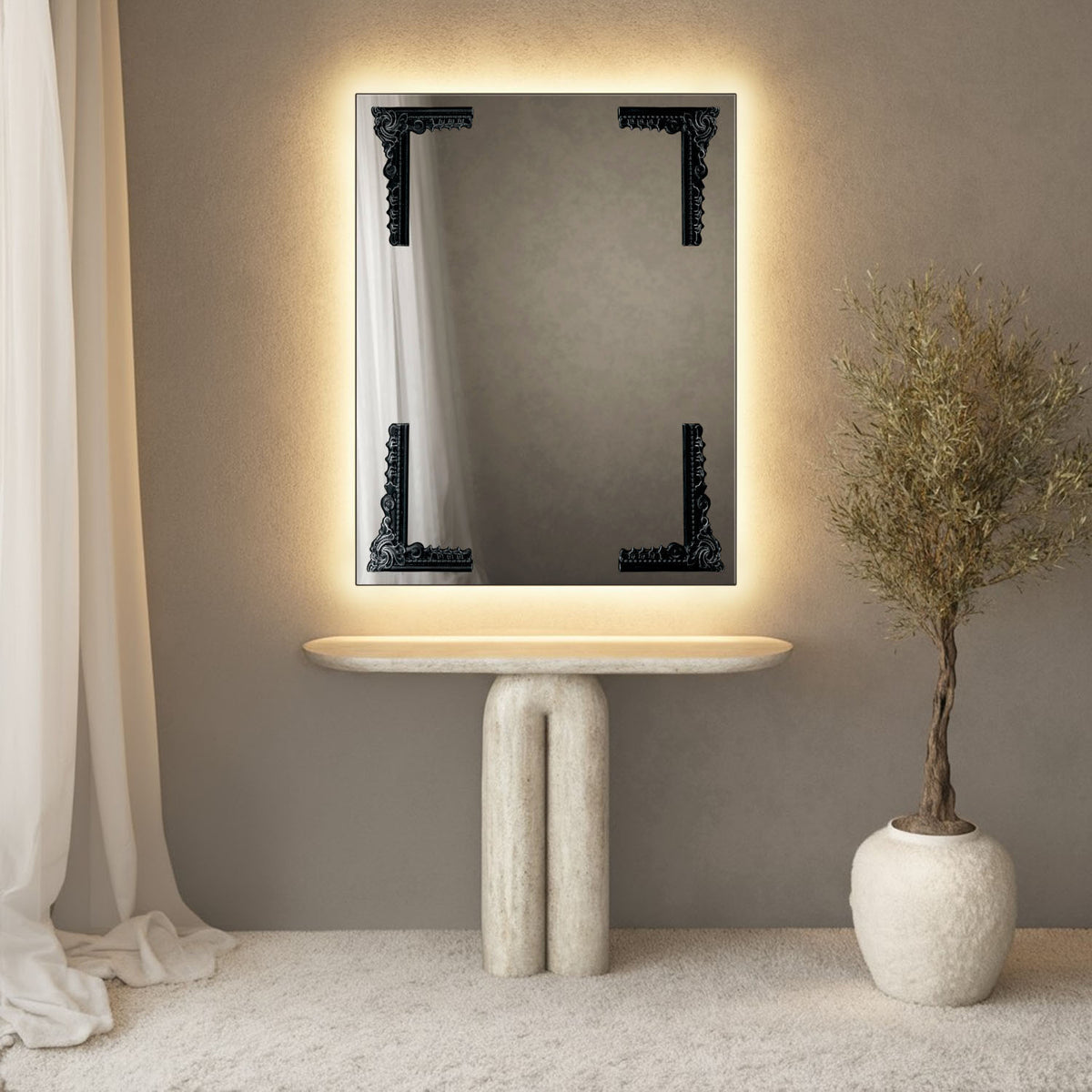 antiqueblack-clear-led