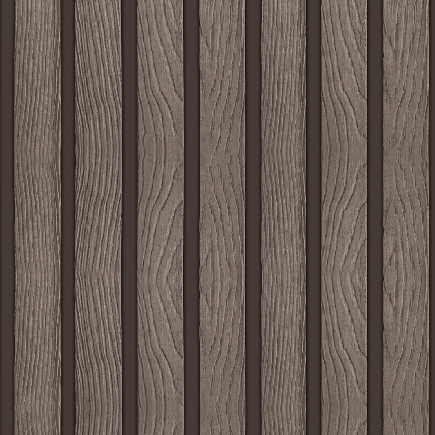 Mid Brown slat wall (1 sq/m)