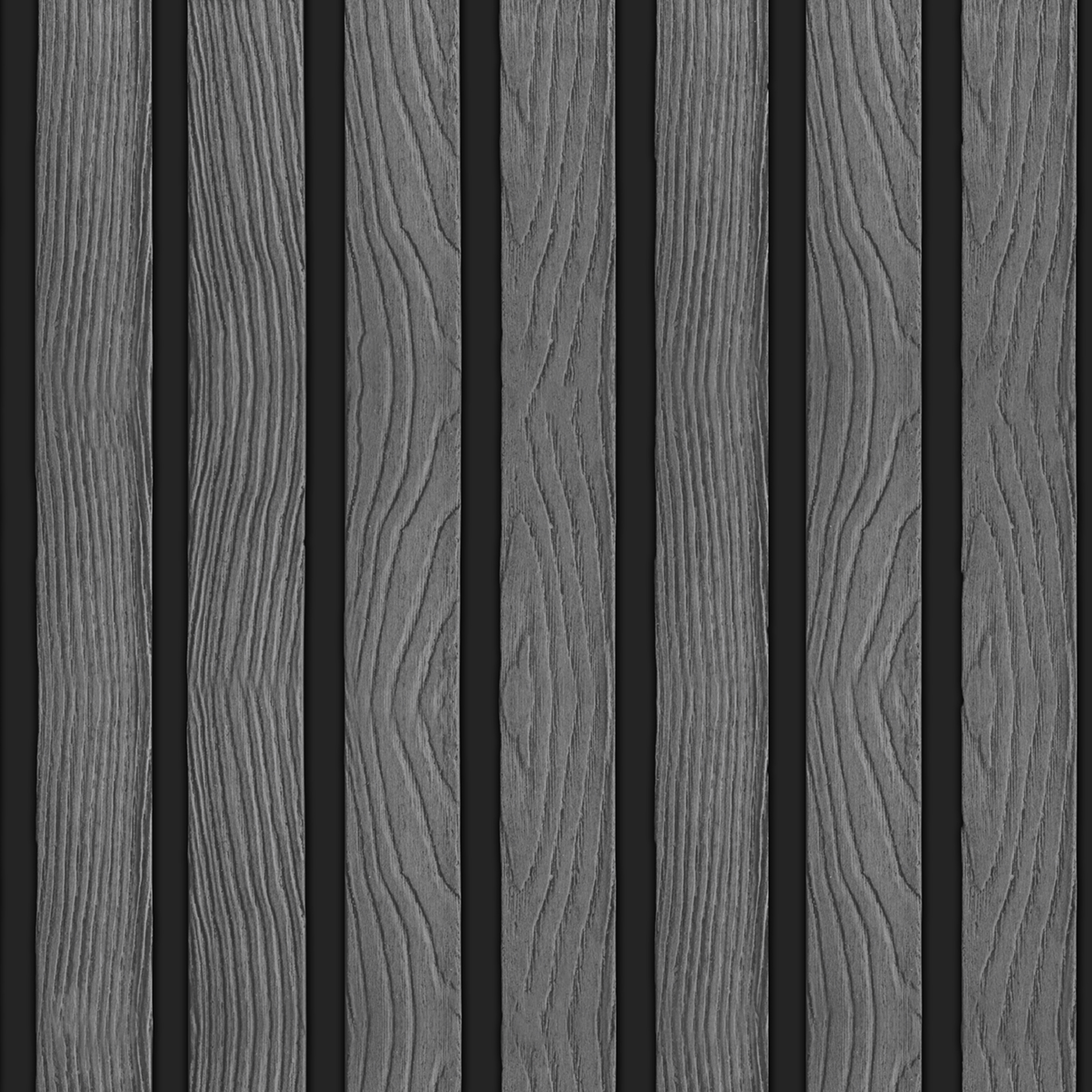 Mid grey slat wall (1 sq/m)