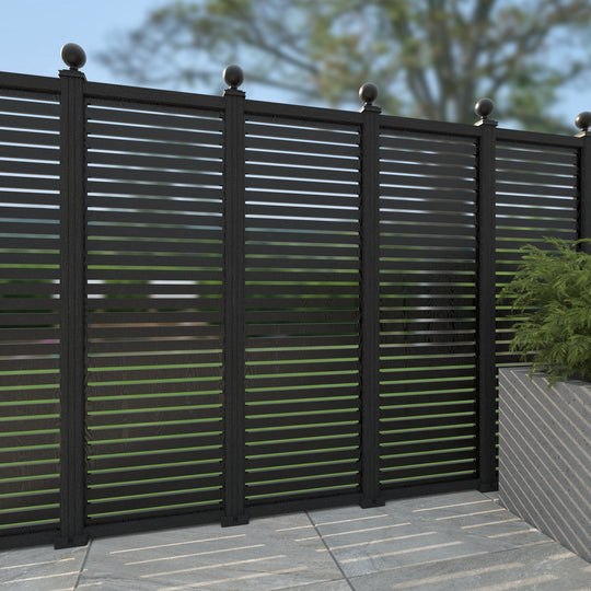 Aspen Decorative Fence - 60x180cm - with our composite posts