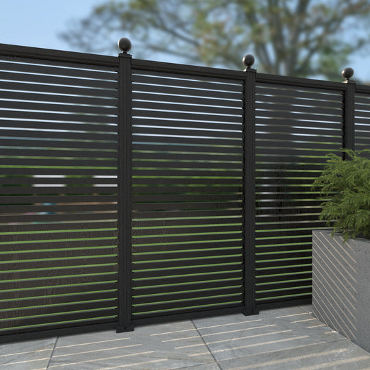 Aspen Decorative Fence - 90x180cm - with our composite posts