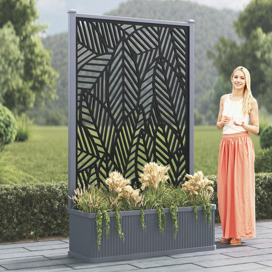 Plumley - Extra Large High Planter - Habitat Screen