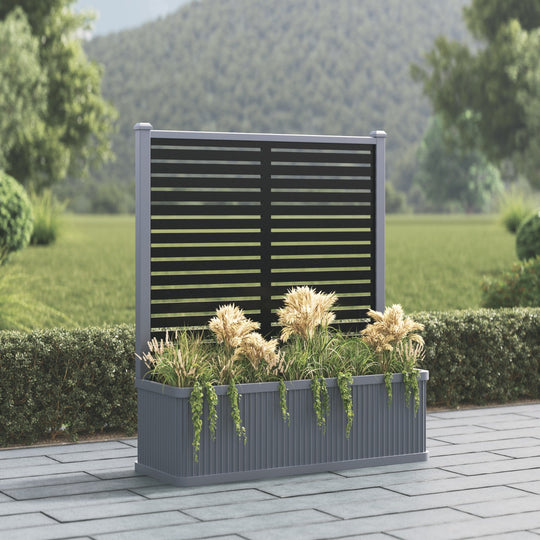Plumley - Extra Large Low Planter - Aspen Screen
