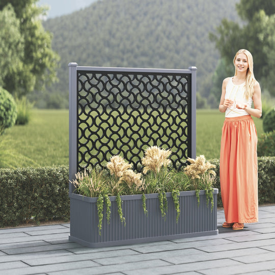Plumley - Extra Large Low Planter - Vida Screen