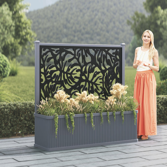Plumley - Extra Extra Large Planter - Botanic Screen