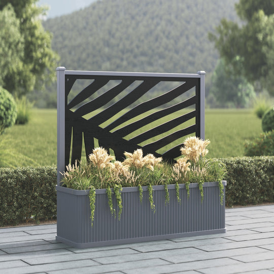 Plumley - Extra Extra Large Planter - Palm Screen
