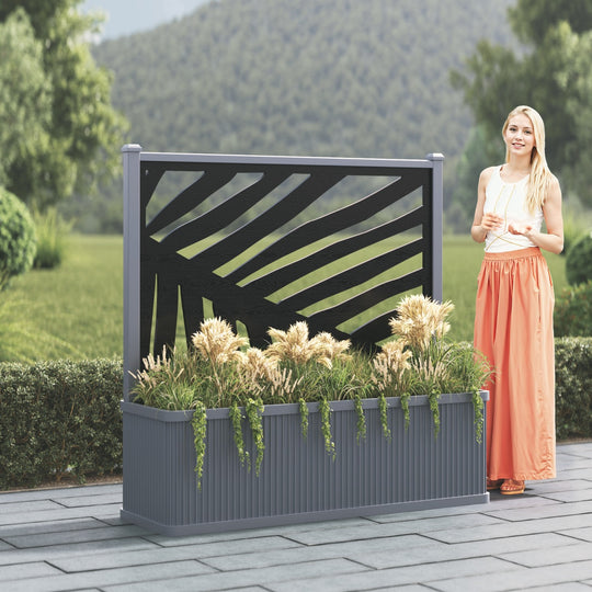 Plumley - Extra Extra Large Planter - Palm Screen