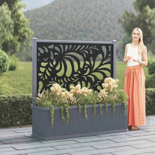 Plumley - Extra Extra Large Planter - Petal Screen