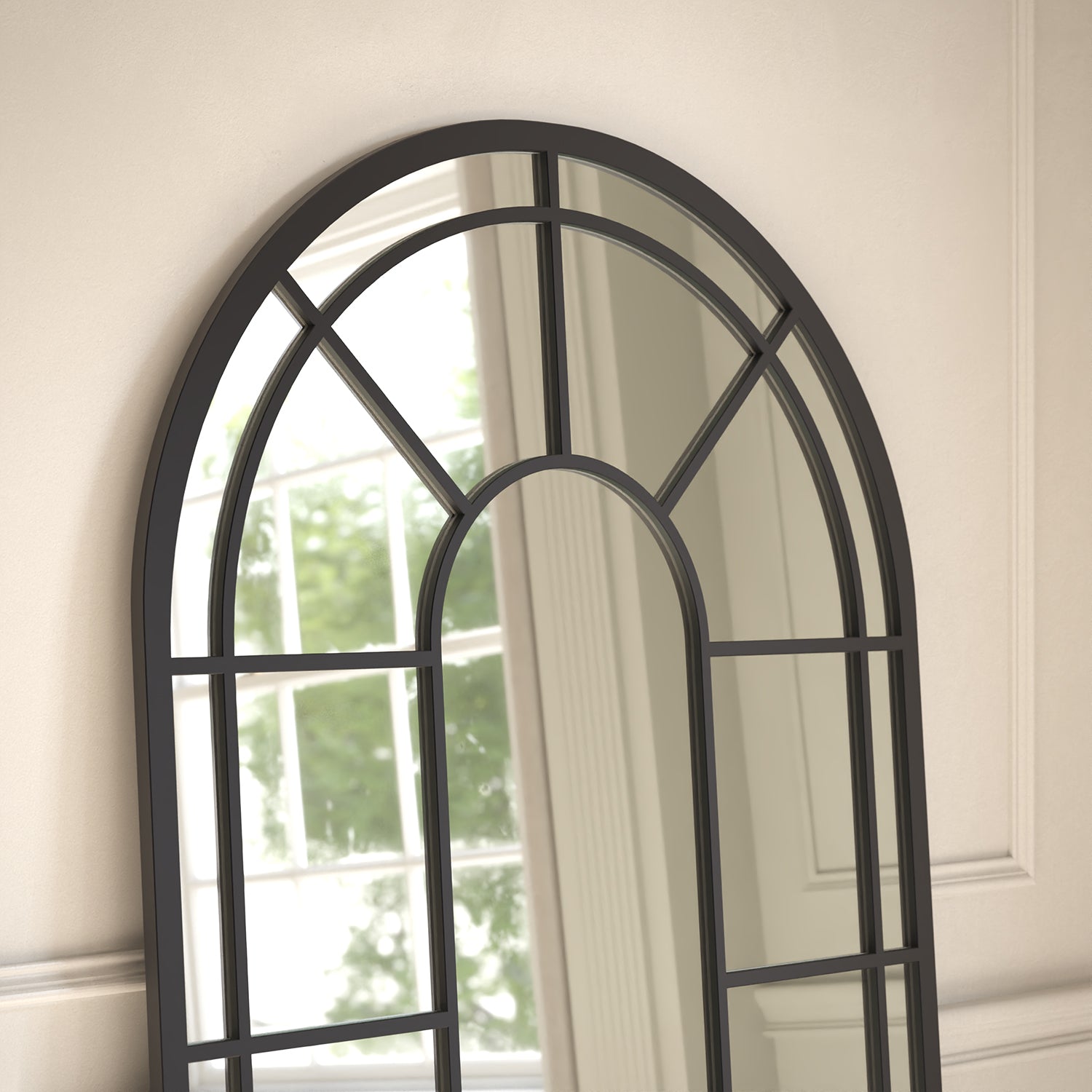 Rothbury Framed Arched Full-Length Leaner Mirror