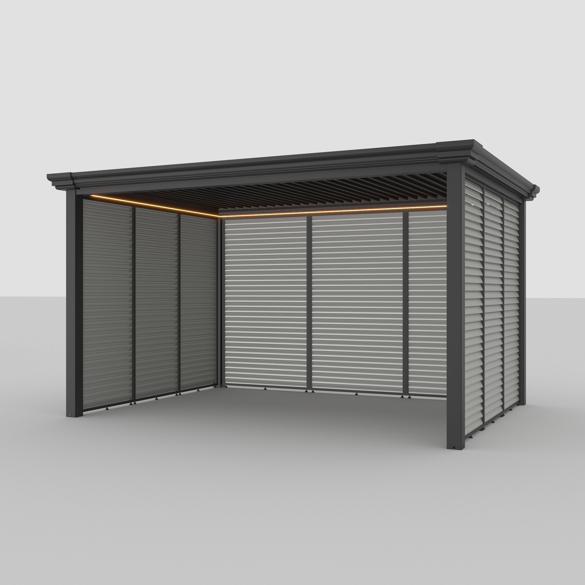 3m Side Fixed Louver Panel