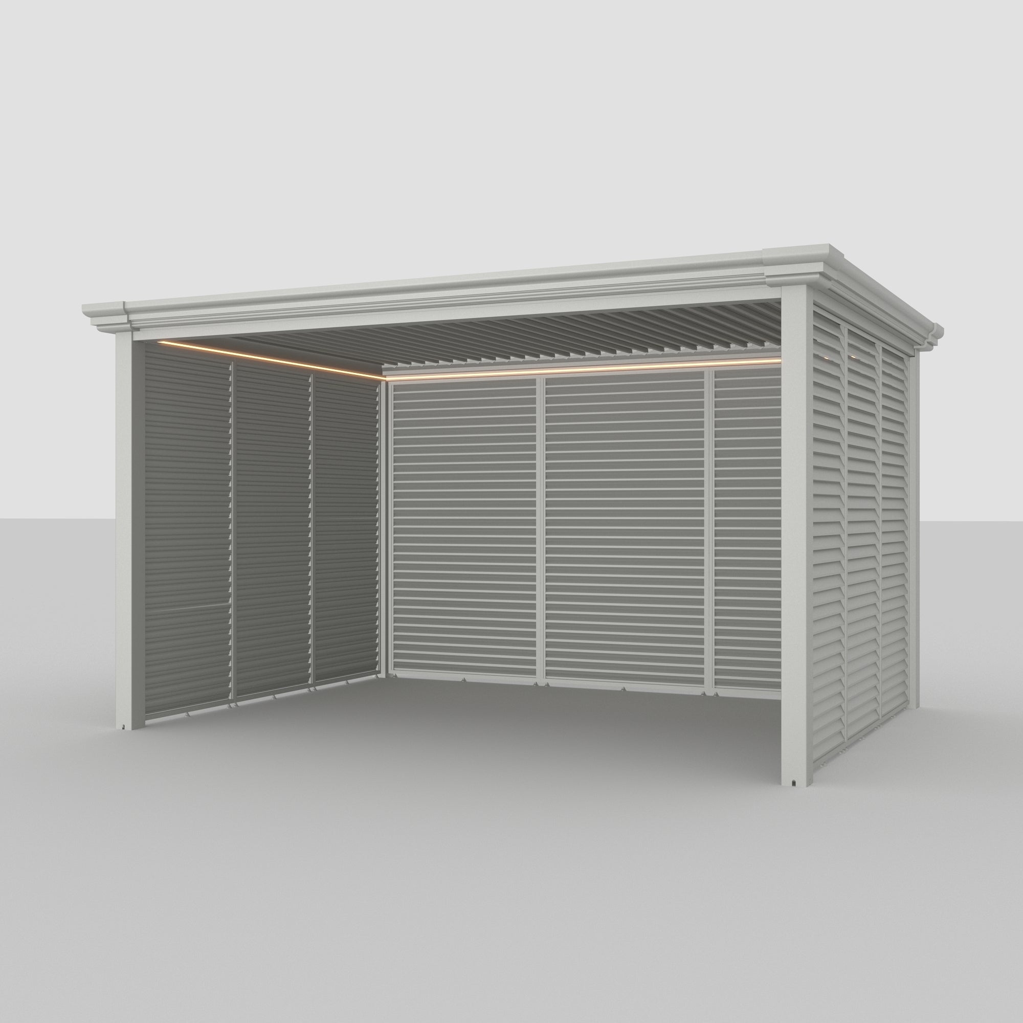 3m Side Fixed Louver Panel