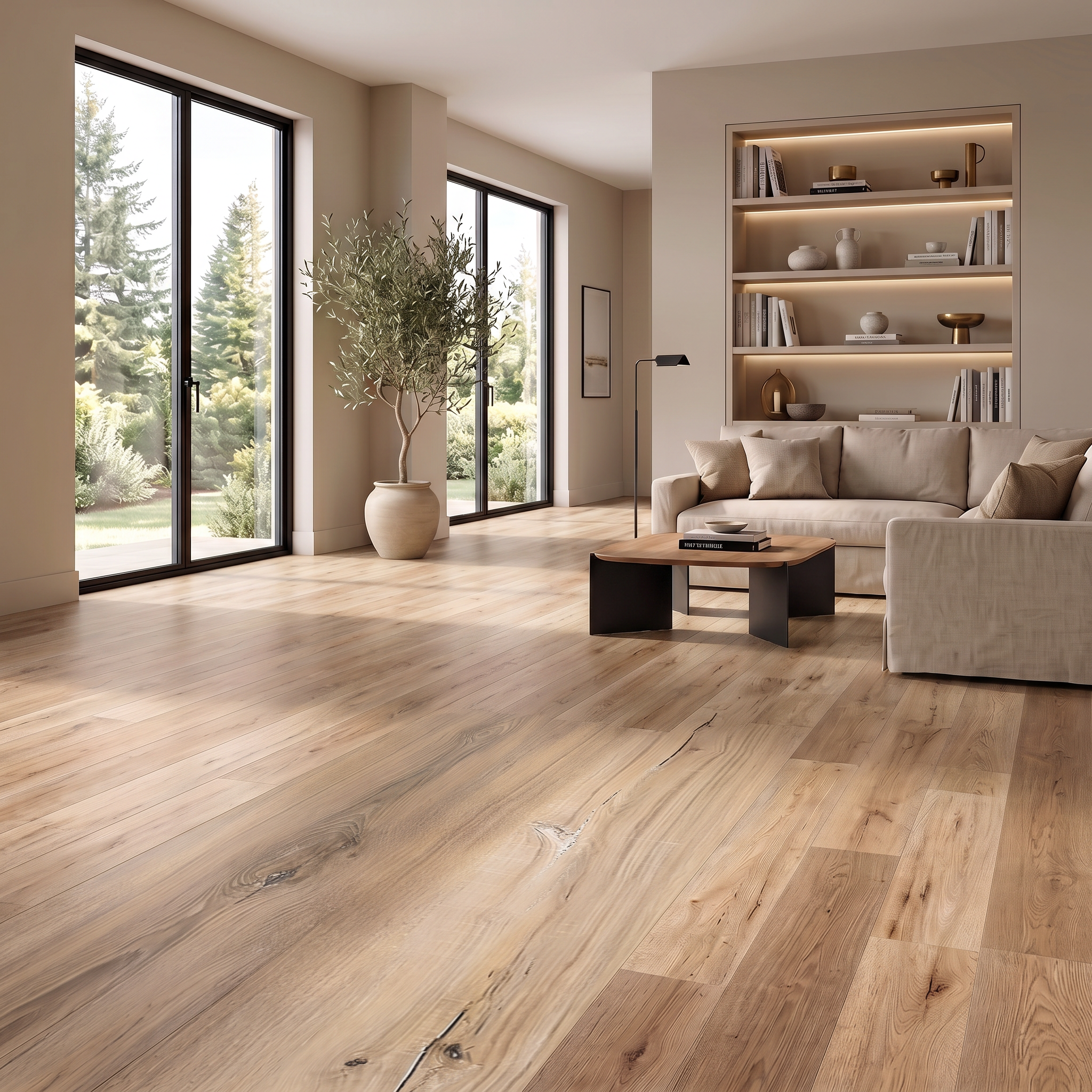 Natural Oak SPC Flooring