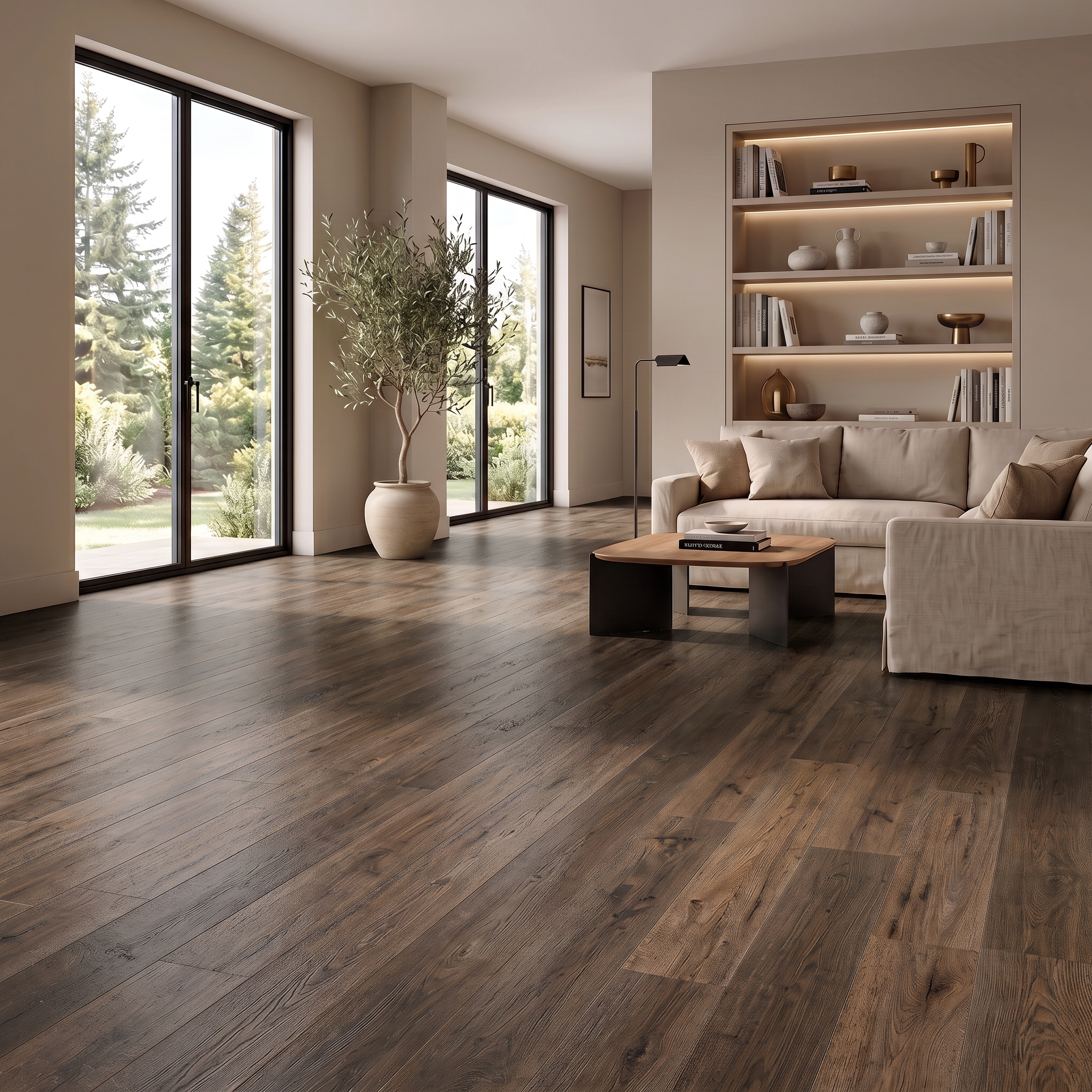 Reclaimed Walnut SPC Flooring