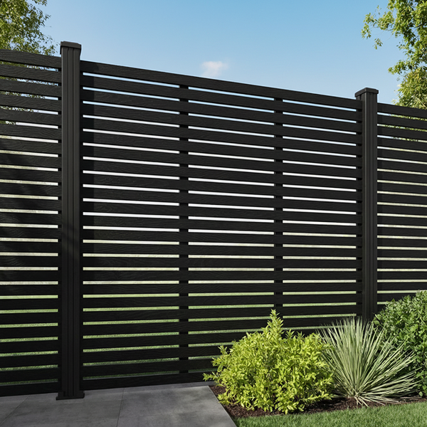 Slatted - Wood Finish