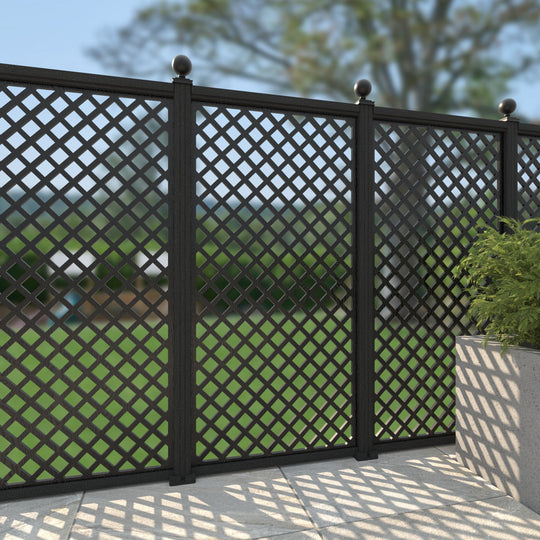 Hive Decorative Fence - 90x180cm - with our composite posts