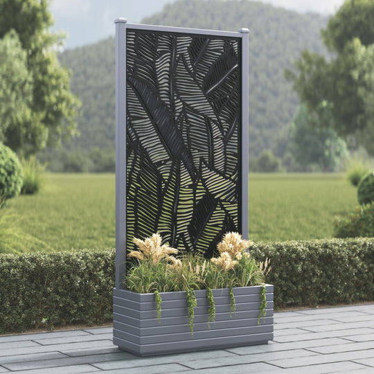 Vertu - Large Planter - Feather Screen