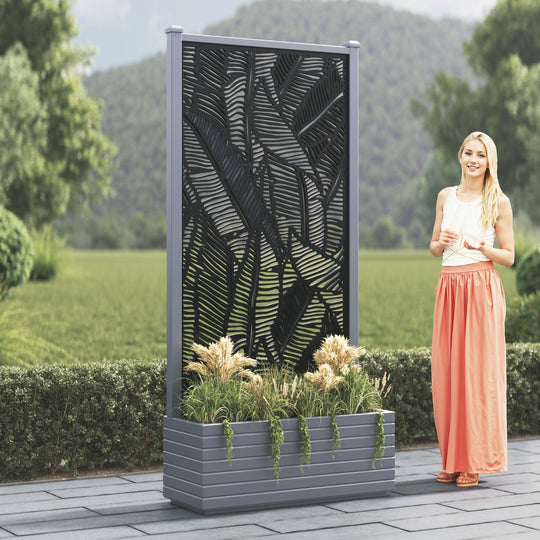 Vertu - Large Planter - Feather Screen