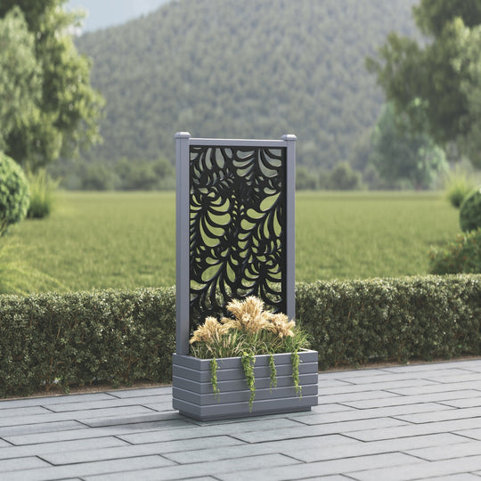 Vertu - Medium Planter - Petal Screen
