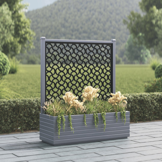 Vertu - Extra Large Low Planter - Vida Screen