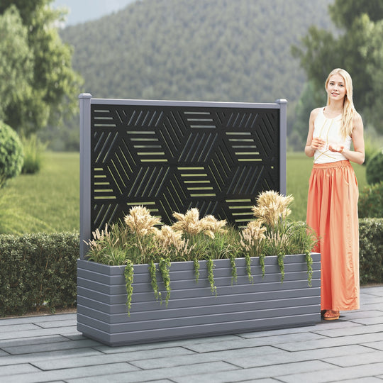 Vertu - Extra Extra Large Planter - Cubed Screen