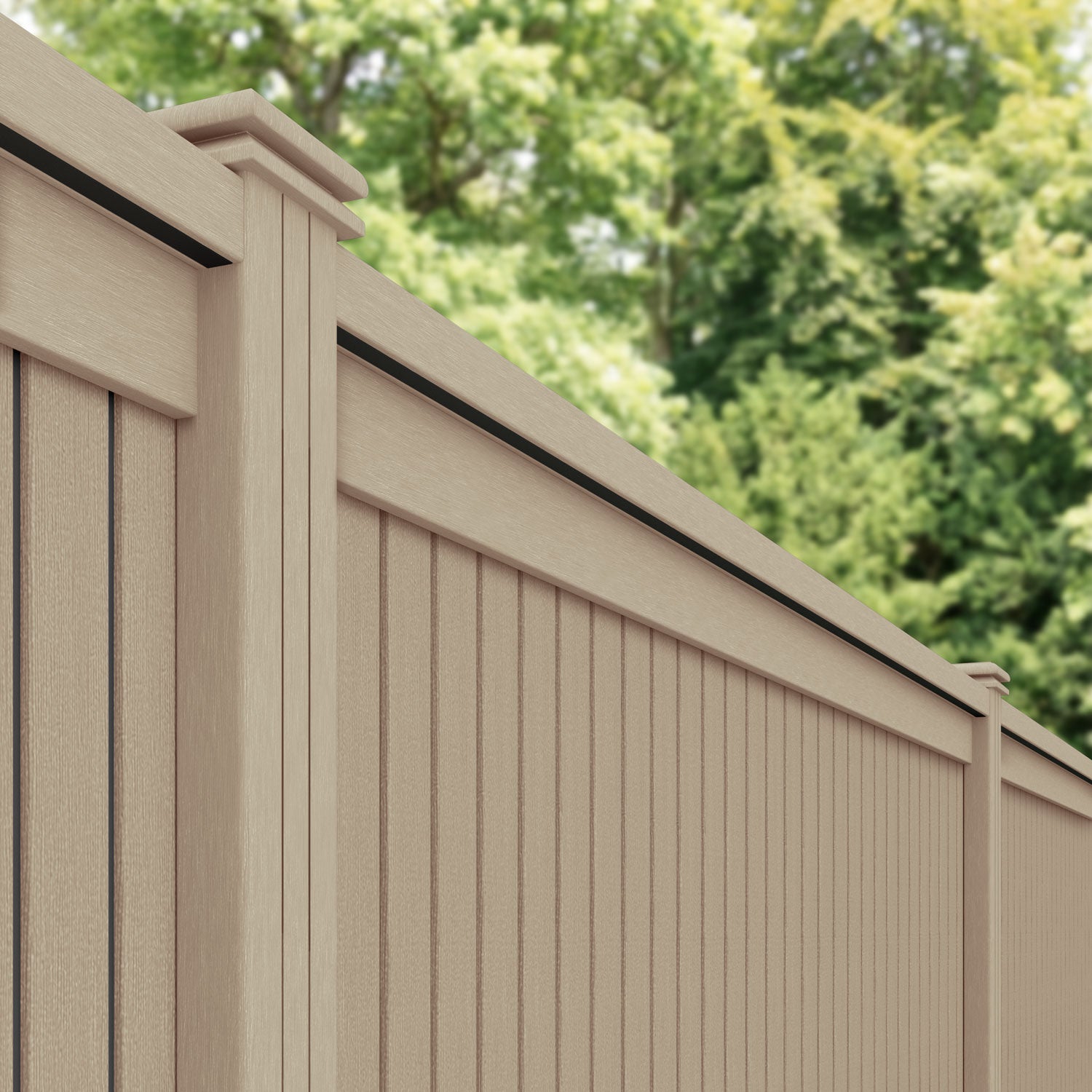 Virtis Premium Fence Slat Capping