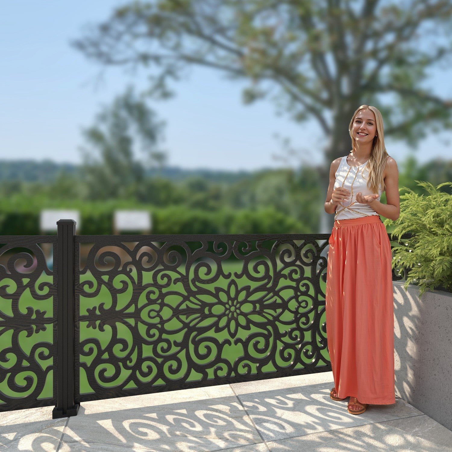 black