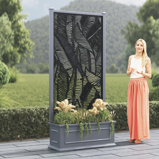 Windsor - Large Planter - Feather Screen