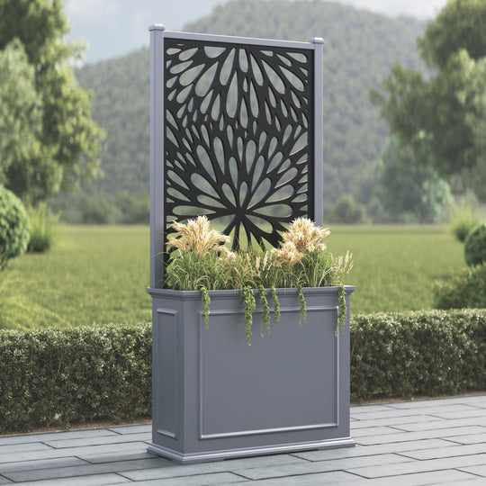 Windsor - Large Tall Planter - Blossom Screen