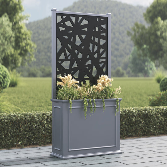 Windsor - Large Tall Planter - Prism Screen