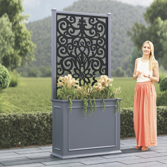 Windsor - Large Tall Planter - Windsor Screen
