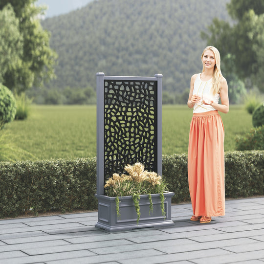 Windsor - Medium Planter - Pebble Screen