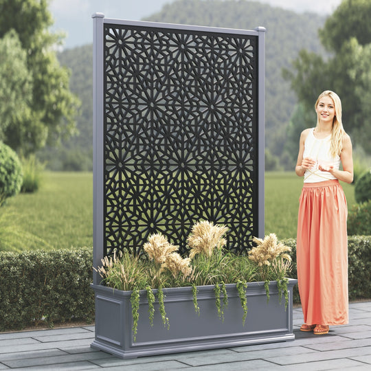 Windsor - Extra Large High Planter - Alnara Screen