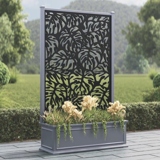 Windsor - Extra Large High Planter - Botanic Screen
