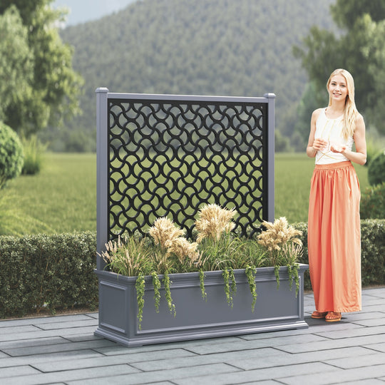 Windsor - Extra Large Low Planter - Vida Screen