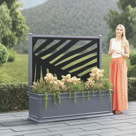 Windsor - Extra Extra Large Planter - Palm Screen